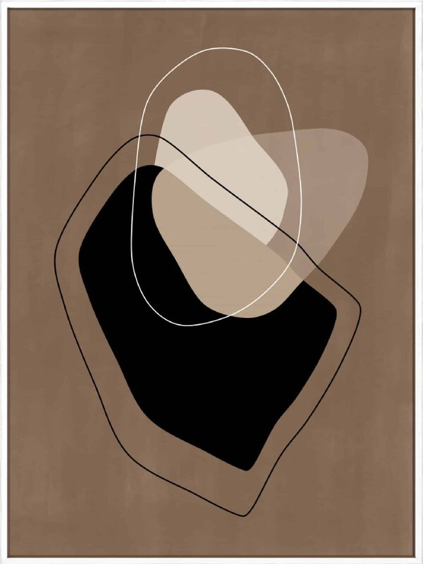 Neutral Composition Artwork - Canvas - Image 2
