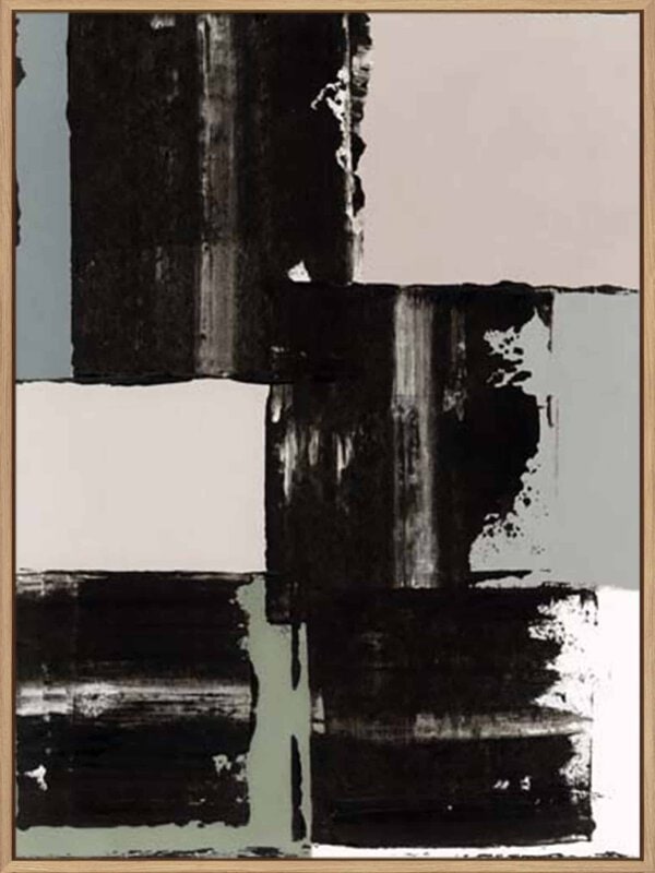 Dark Express I - Canvas Gallery Natural