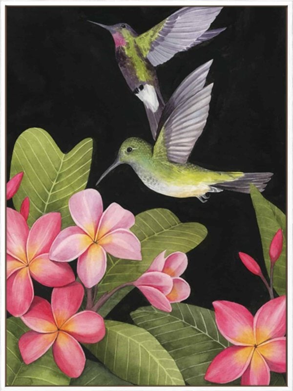 In the Plumeria II - Canvas Gallery White