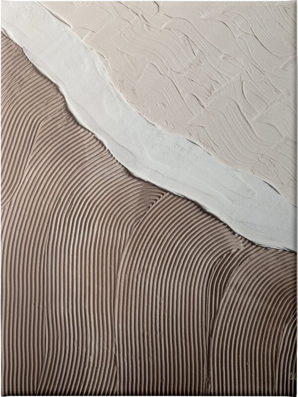 Neutral Ocean - Unframed Canvas Unframed Canvas