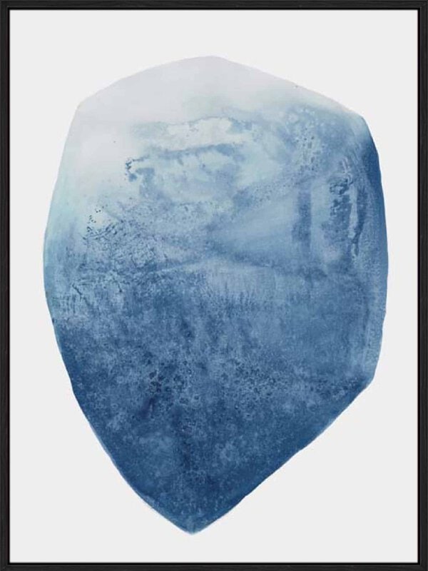 Luminous Blue I - Canvas Gallery Black