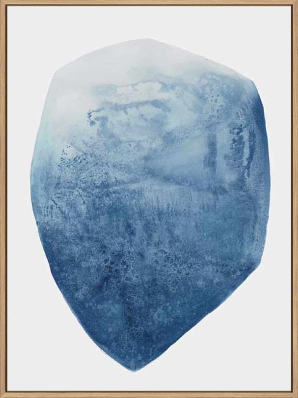 Luminous Blue I - Canvas Gallery Natural