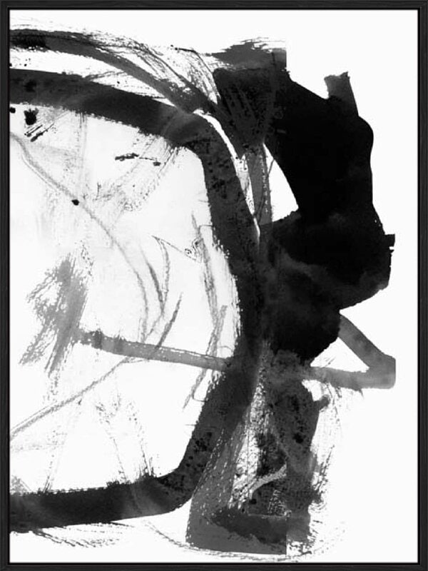 Transforming Blobs I - Canvas Gallery Black