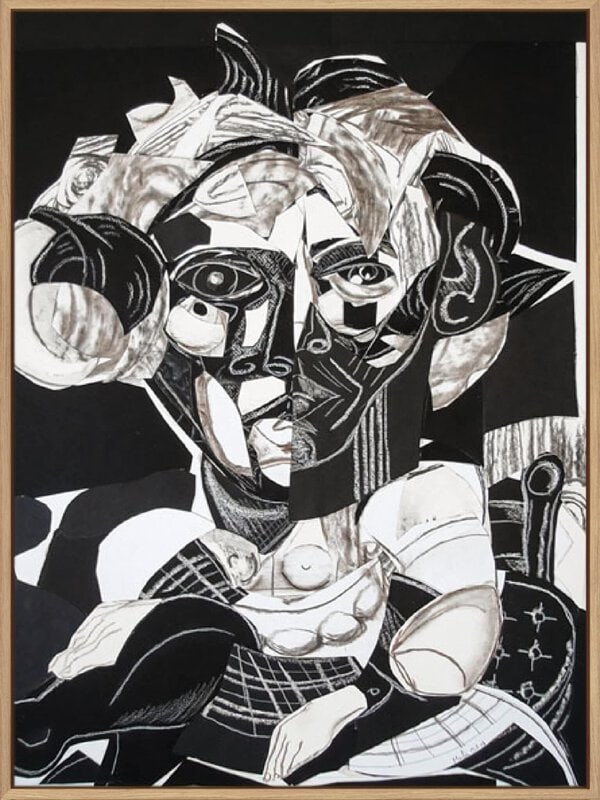 Black and White II - Canvas Gallery Natural