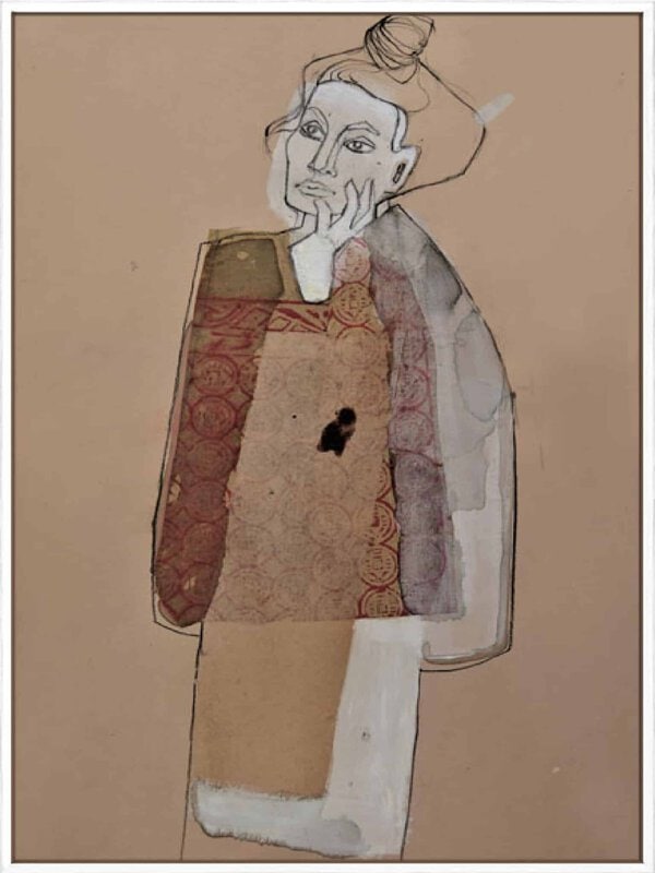 Egon Schiele - Canvas Gallery White