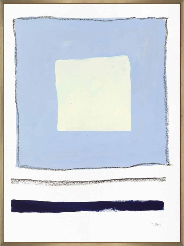 Sherbert Abstract 1 - Canvas Gallery Champagne