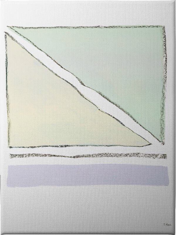 Sherbert Abstract 7 - Unframed Canvas Unframed Canvas