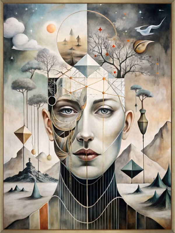 The Divided Self - Canvas Gallery Champagne