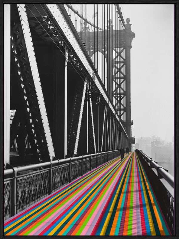 Walk in the Park - Canvas Gallery Black