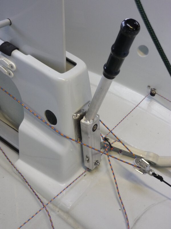 POIGNEE GOUVERNAIL ALU COMPATI - HANSA ACCESS 303