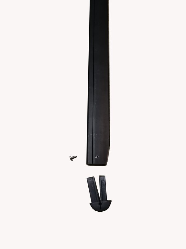 BARRE FLECHE LONGUE (1ml) - NOIRE