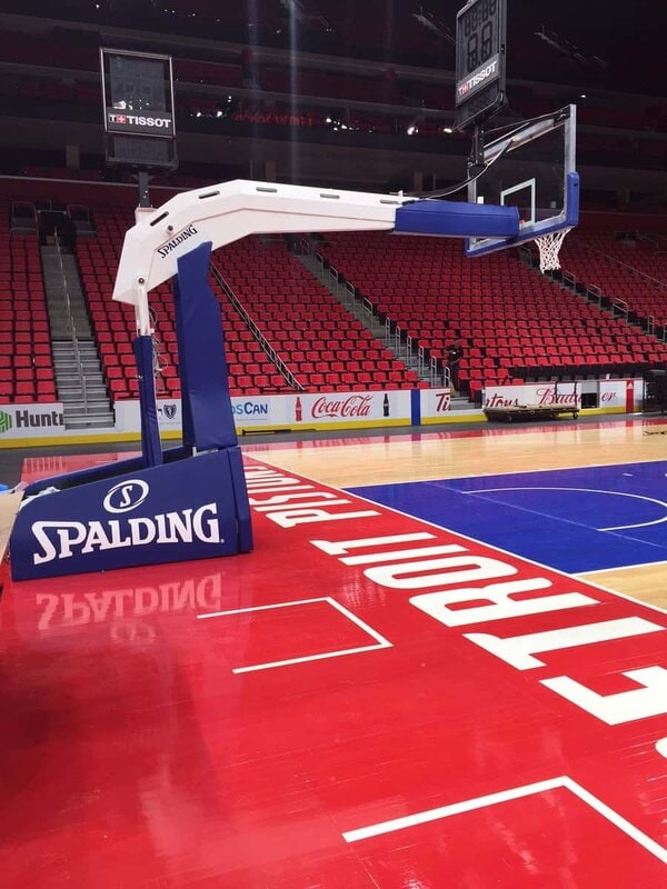 Basketball Pro Goal Backboard Rental with Shot Clock rental for events in Los Angeles, Orange County, and nationwide