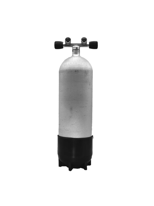 Faber Tauchflasche mit Twinventil Hot Dipped