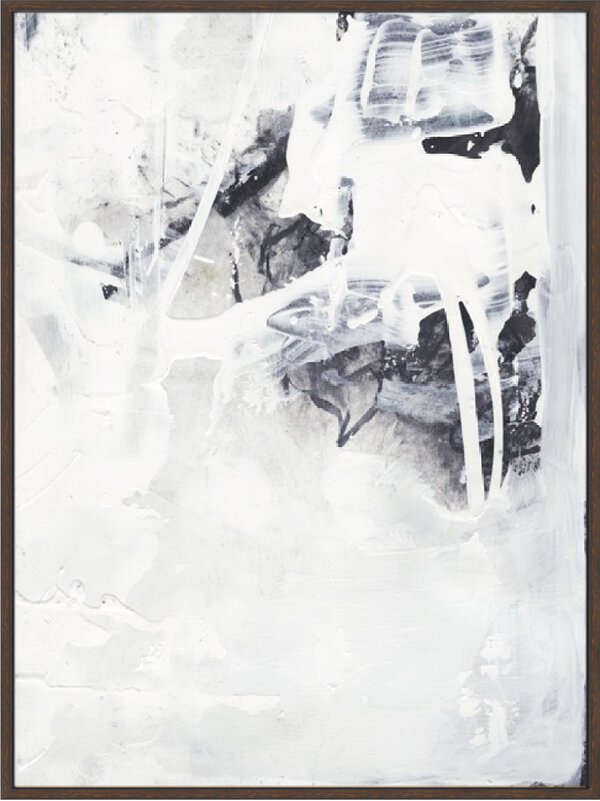 Fire and Ice III - Canvas Gallery Walnut