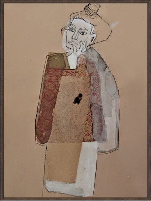 Egon Schiele - Canvas Gallery Walnut