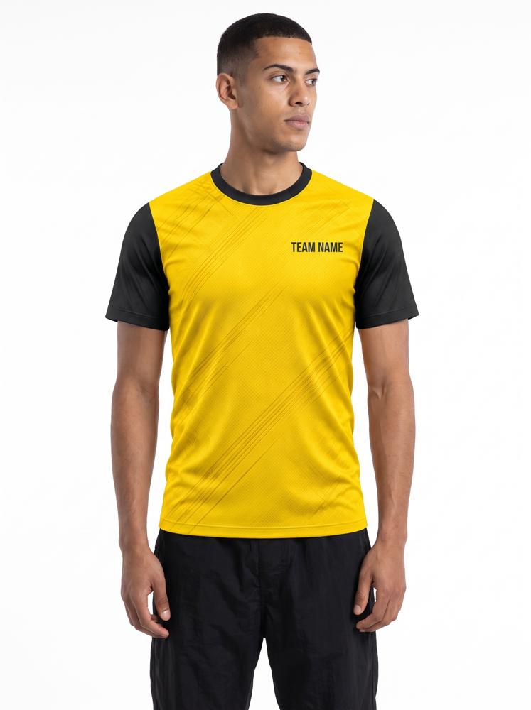 Men's Custom Football Jersey — Round Neck, Half Sleeve - Image 4