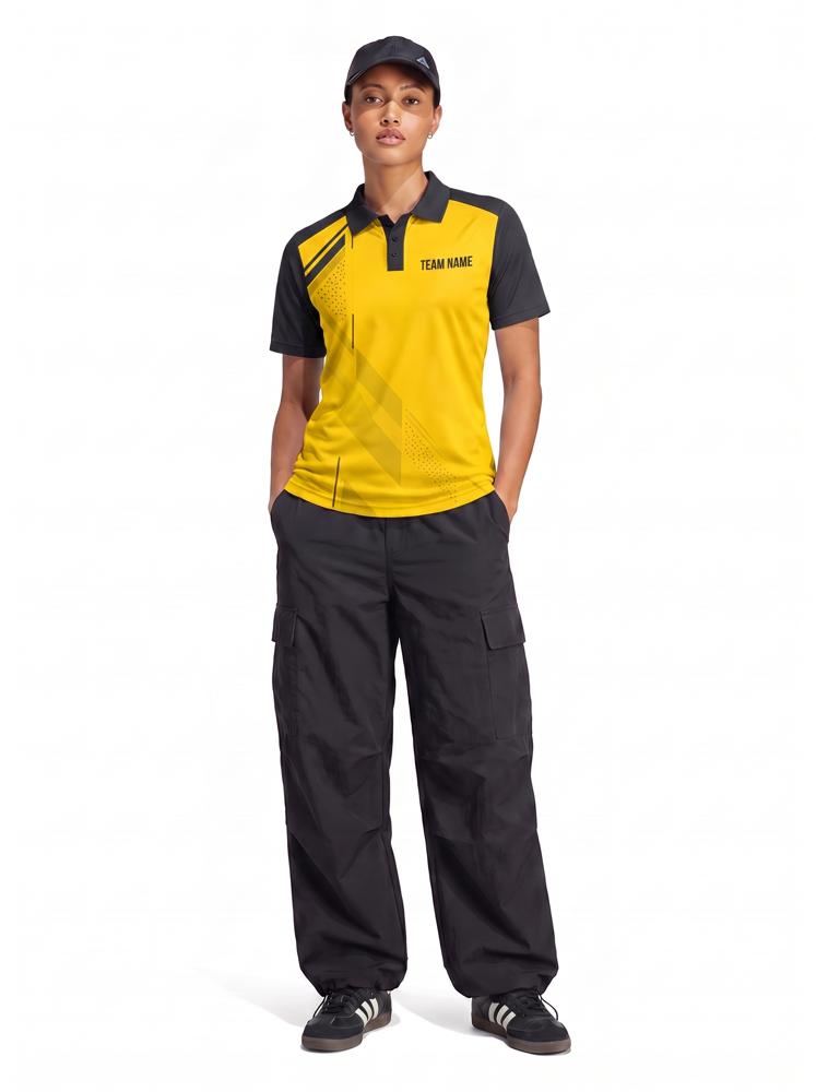 Women's Custom Bikers Jersey — Polo, Half Sleeve - Image 4