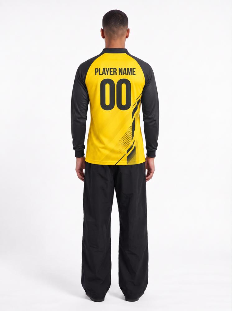 Men's Custom Bikers Jersey — Polo, Full Sleeve, Raglan - Image 2