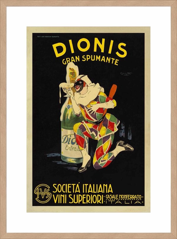Dionis 1925 - 10cm Mount Board Lg. Box Natural