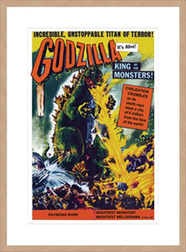 Godzilla - King of Monsters - 10cm Mount Board Lg. Box Natural