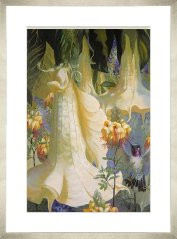 Anna's Arbor - 10cm Mount Board Med. Box Champagne