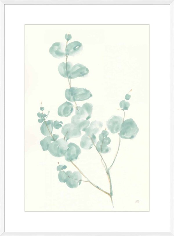 Eucalyptus Branch I - 10cm Mount Board