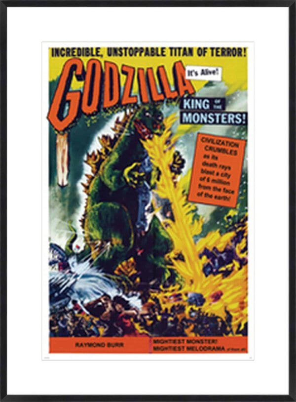 Godzilla - King of Monsters - 10cm Mount Board Box Black