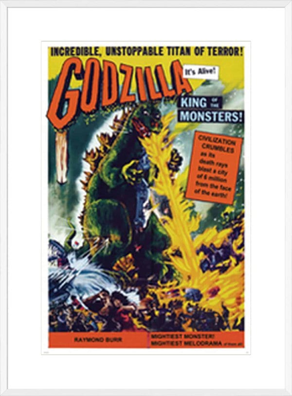 Godzilla - King of Monsters - 10cm Mount Board Box White