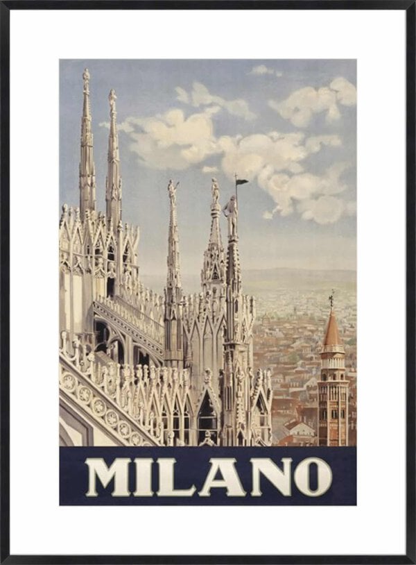 Milano - 10cm Mount Board Box Black