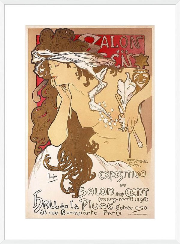 Salon des Cent 20th Exhibition - 10cm Mount Board Box White