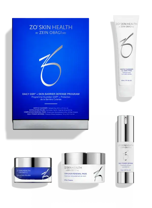 Daily GSR + Skin Barrier Defense Program - ערכת טיפוח יומיומית לניקוי, חידוש והגנה