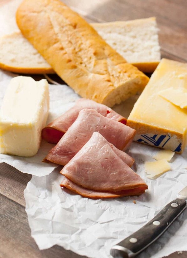 French Ham and Cheese Sandwich