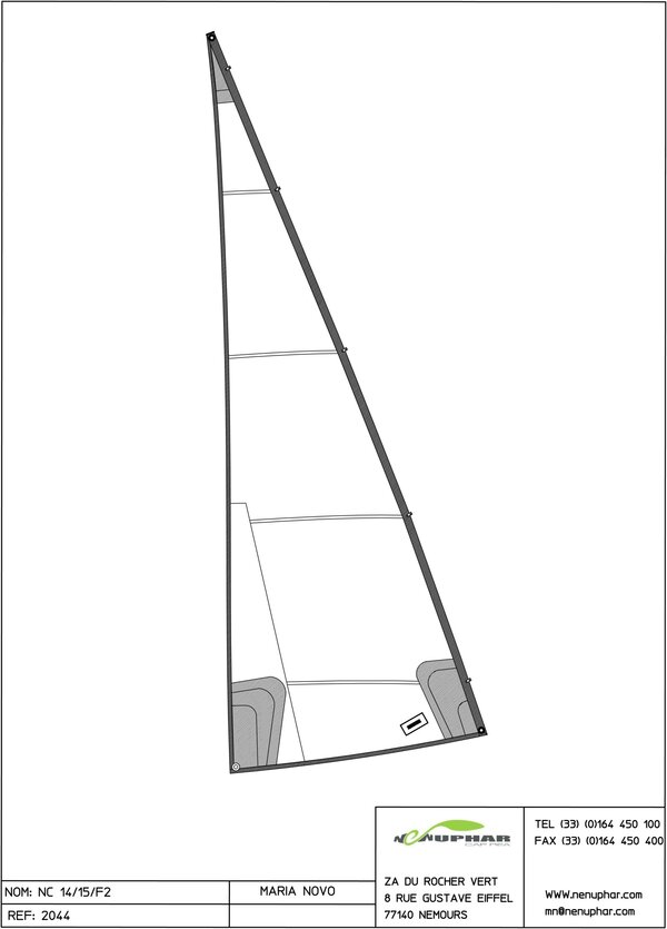 FOC NC 14/15/F2 COMPATIBLE - AVEC MOUSQUETONS - Image 2