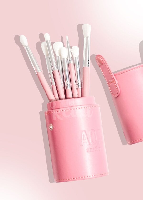 imagen-productos-Set-de-brochas-pinceles-de-ojos-AOA-Studio-Rosado-tiendreda
