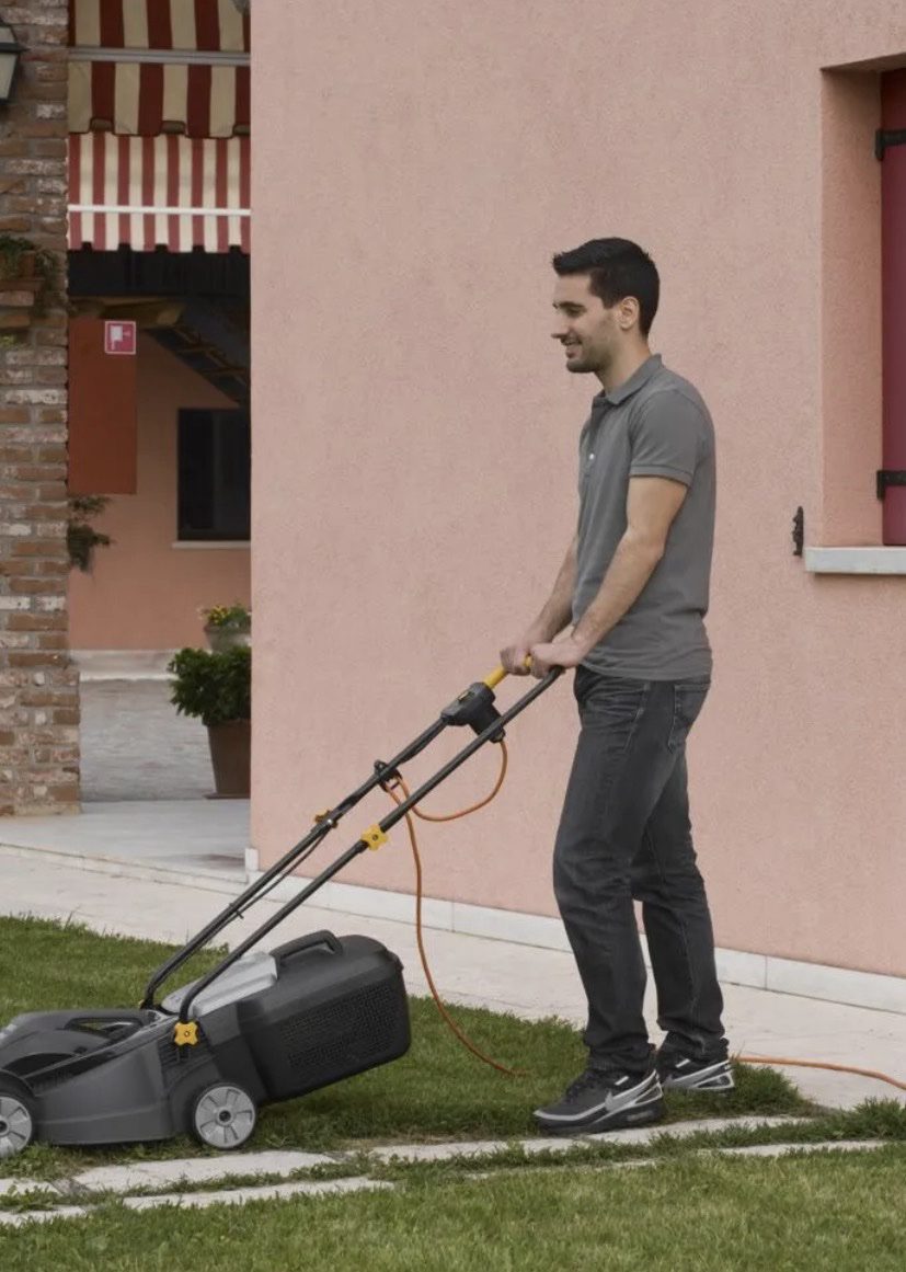 Tagliaerba elettrico Alpina BL 380 E 1400W – larghezza taglio 38 cm con sacco 40L - foto 6
