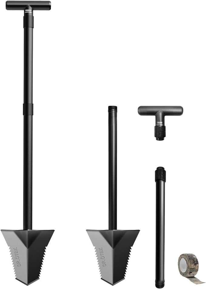 DR.OTEK Heavy Duty Meta Detector Shovel Image