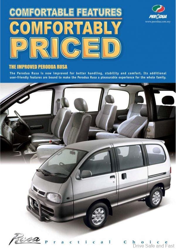 Perodua Rusa brochure