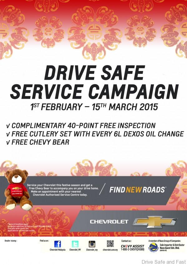 Chevrolet Drive Safe Service Campaign