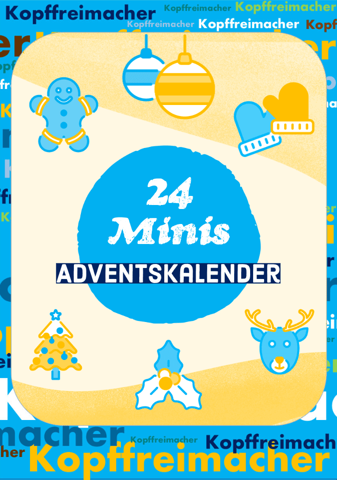 Kopffreimacher Adventskalender Cover