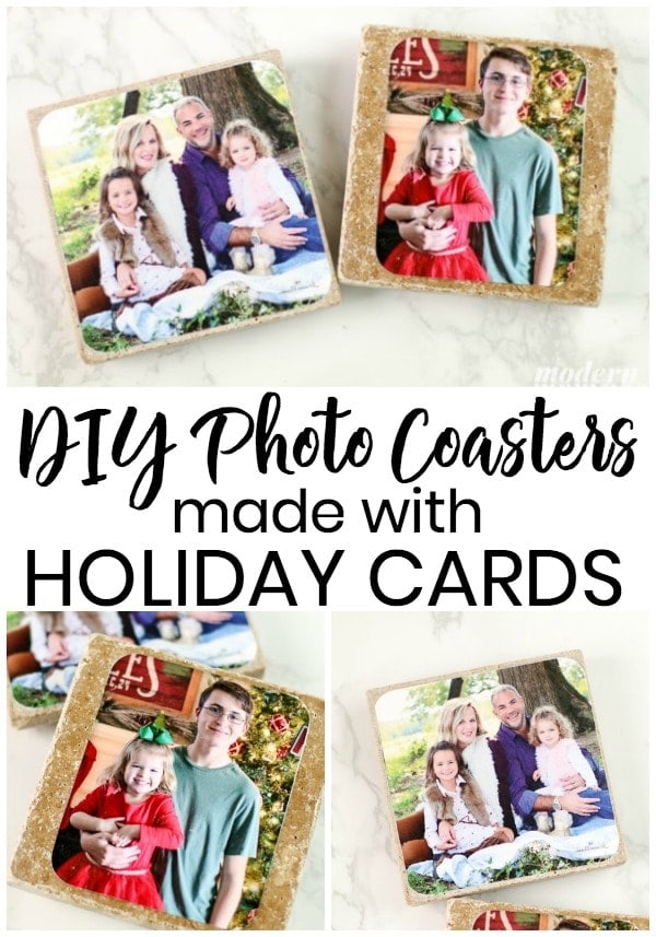 DIY Photo Coasters Instructions 