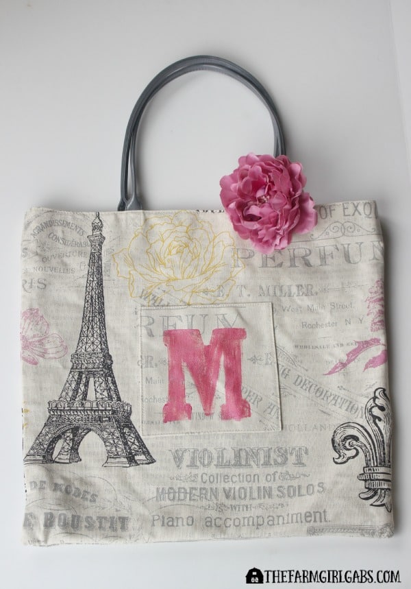 Monogrammed College Essentials Tote - Feature 3