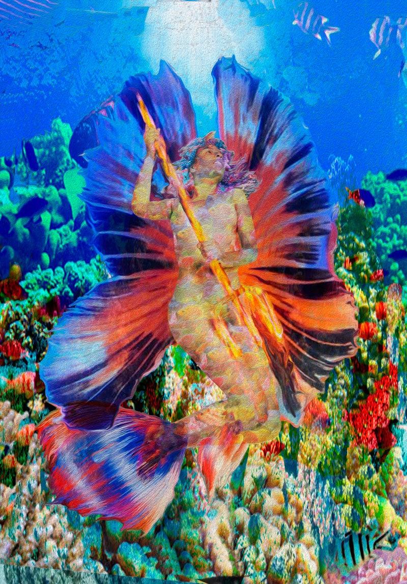 Art Mermaid Himeropa - Artist Henrique Vieira Filho