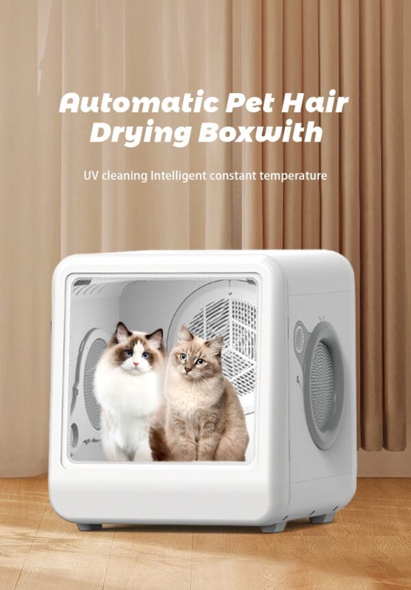 pet dryer room for home grooming and indoor pet care