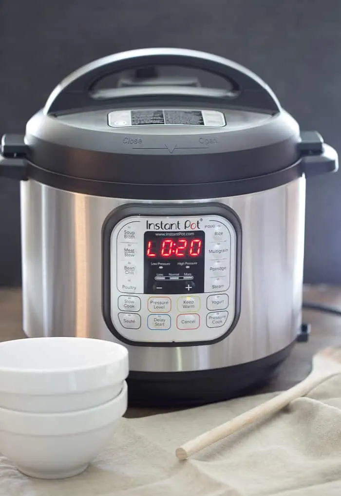 Instant Pot Setting for making black beans on manual, natural pressure release 