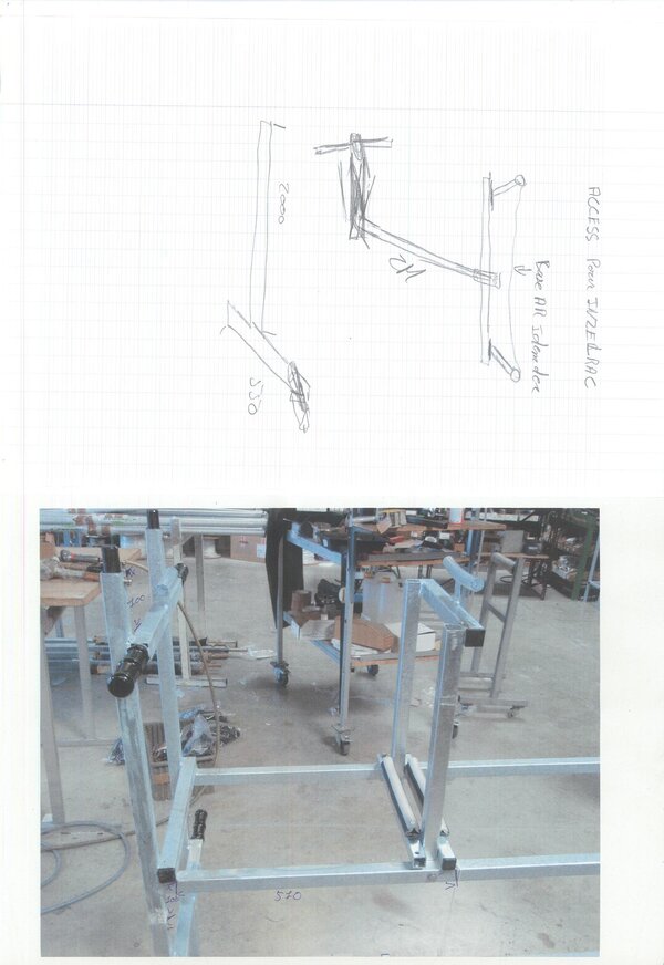 ARRETE CHARIOT GALVA EMPI. - ACCESS BREEZE ET 303 - Image 4