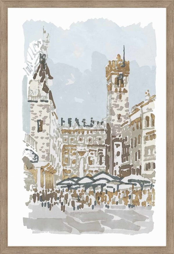 Cafe Square - Framed to Edge - Image 3