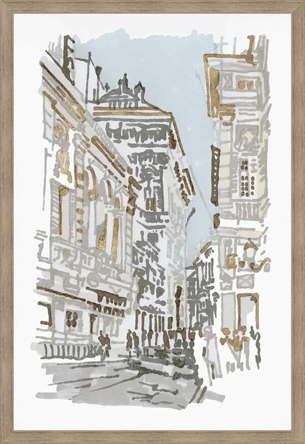 Via del Corso - Framed to Edge - Image 2