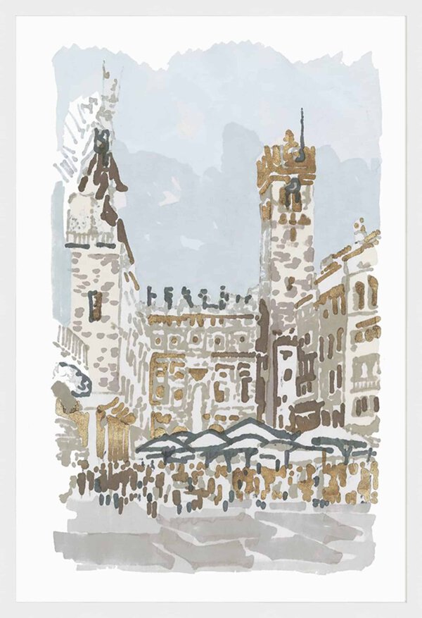 Cafe Square - Framed to Edge - Image 2