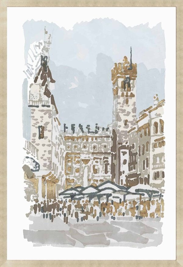 Cafe Square - Framed to Edge