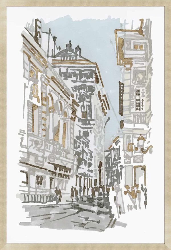 Via del Corso - Framed to Edge
